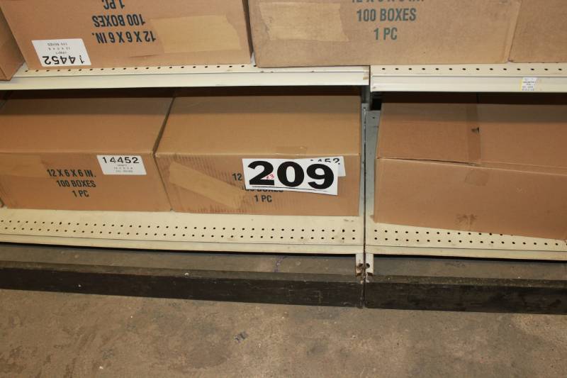 300 Brown 1 Piece Boxes (12 x 6 x 6)