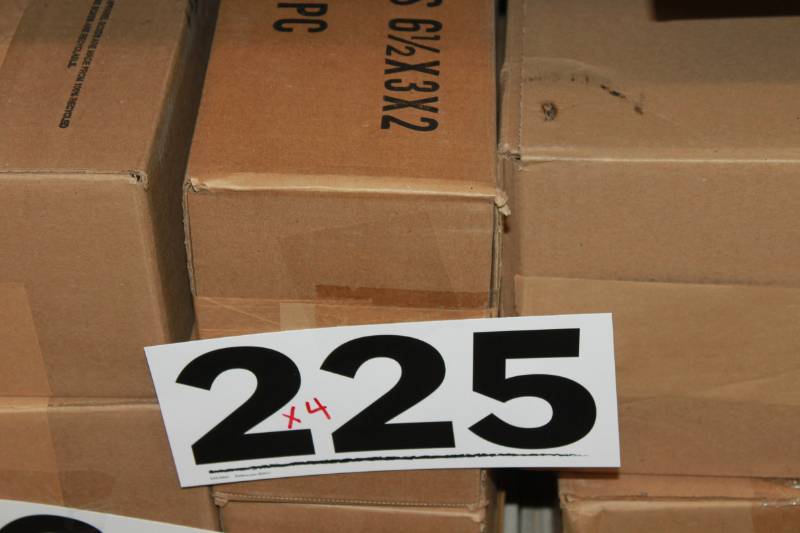 400 White 1 Piece Boxes (6-12 x 3 x 2)