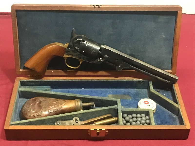 lot 5 image: Spesco Navy 1851 Black Powder Revolver