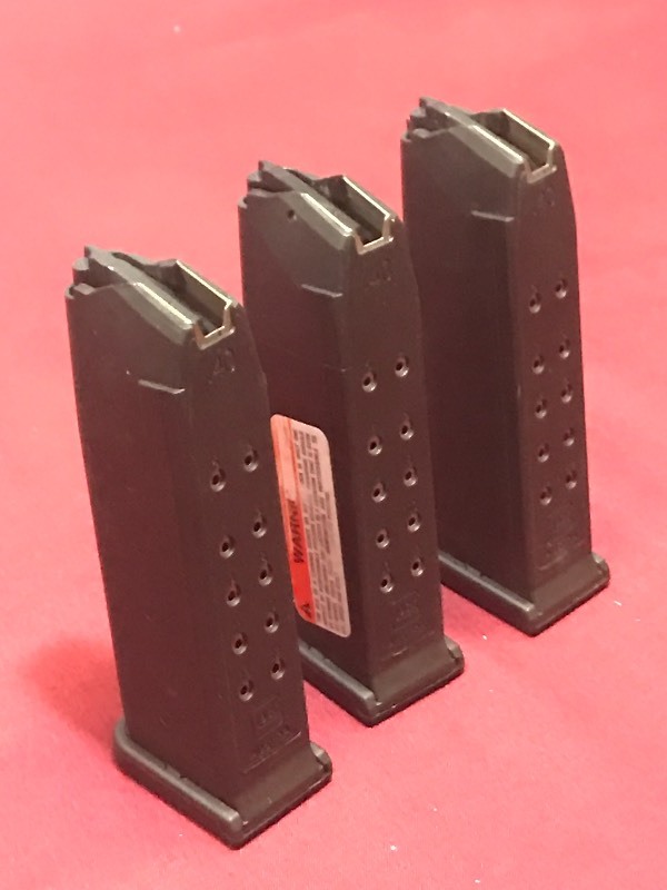 lot 42 image: (3) Glock .40-Cal Magazines