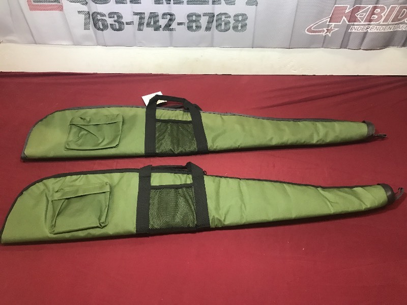 lot 61 image: (2) Padded Rifle Cases