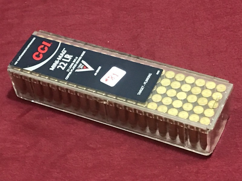 lot 81 image: (100) Rounds Of .22LR