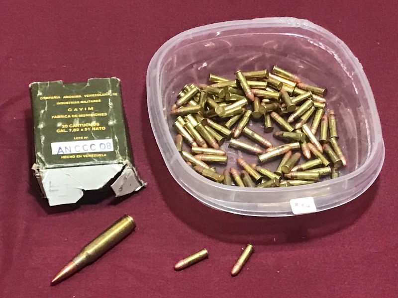 lot 82 image: Assorted Loose .22LR Rounds & (9) Rounds 7.62x51mm Nato