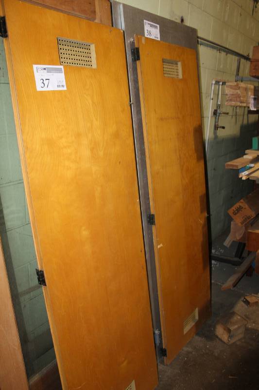 lot 37 image: Lot of (2) Doors