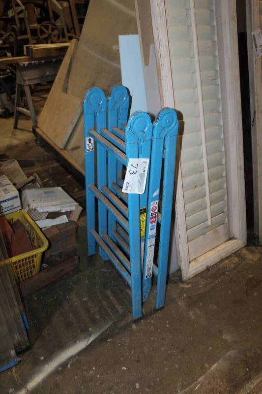 lot 73 image: Versaladder Industrial Heavy Duty Collapsible Ladder