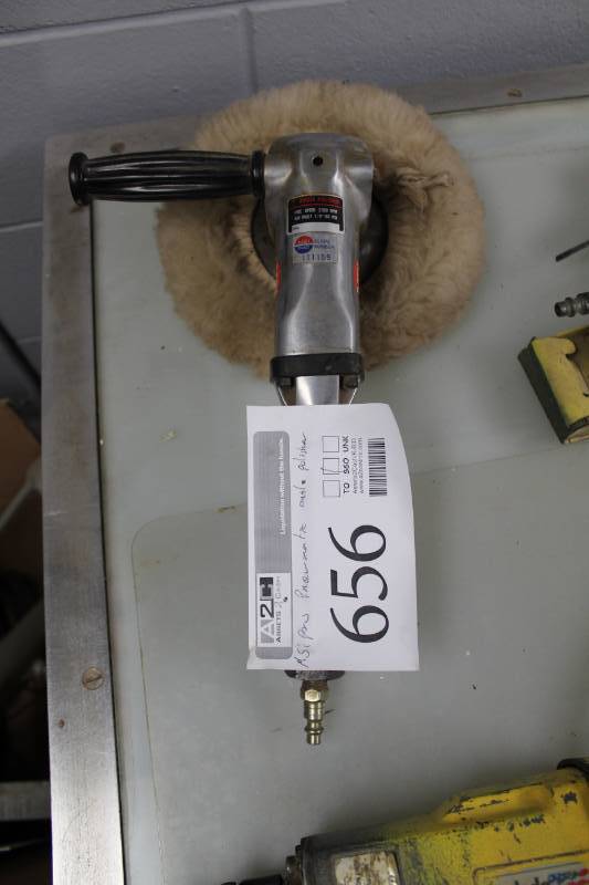 lot 656 image: Msi Pro Pneumatic 7in. Angle Polisher