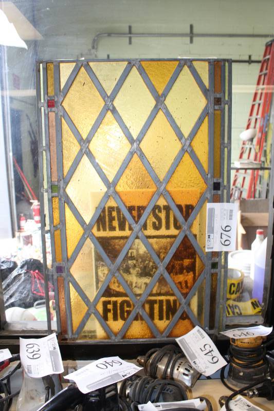 lot 676 image: Stained Glass