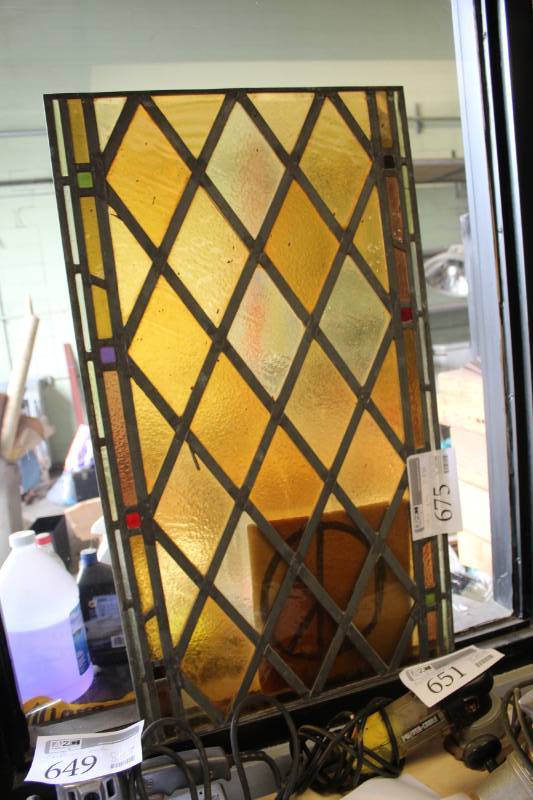 lot 675 image: Stained Glass