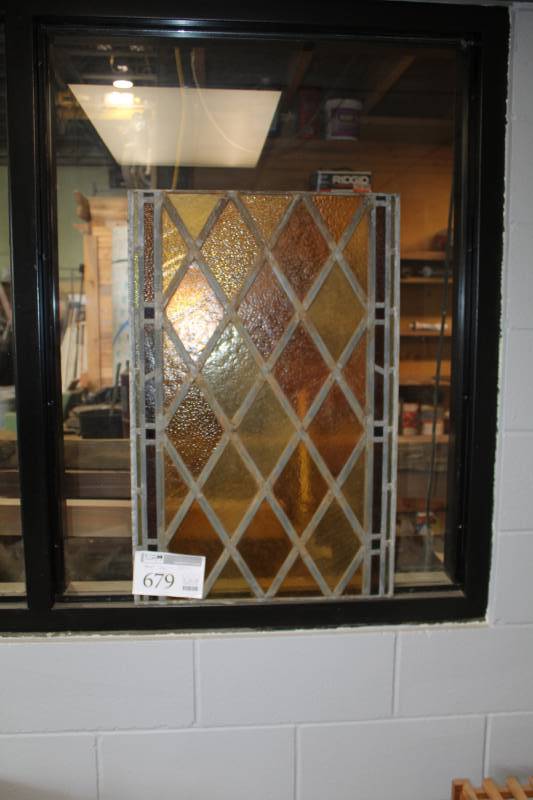 lot 679 image: Stained Glass