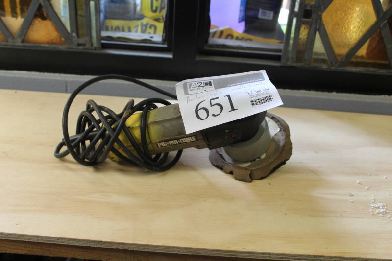 lot 651 image: Porter-Cable Angle Grinder