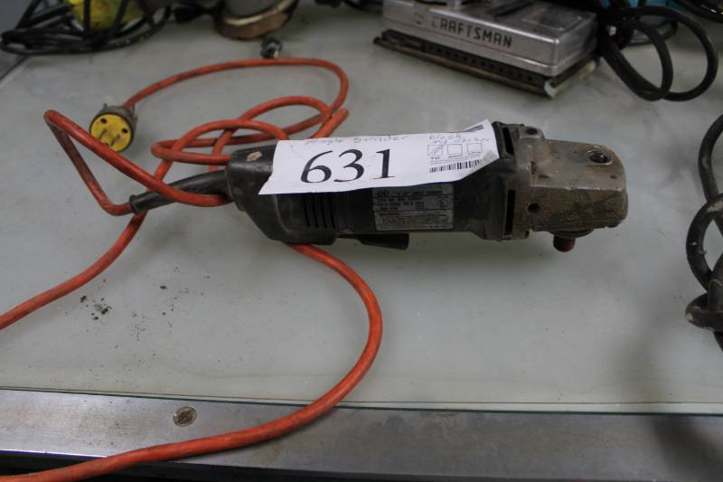 lot 631 image: Black & Decker Professional 4.5in. Angle Grinder