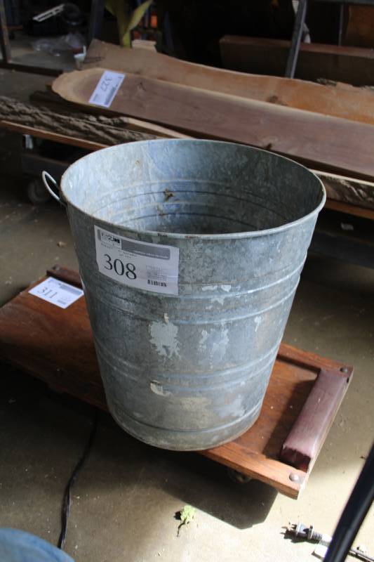 lot 308 image: Metal Bucket