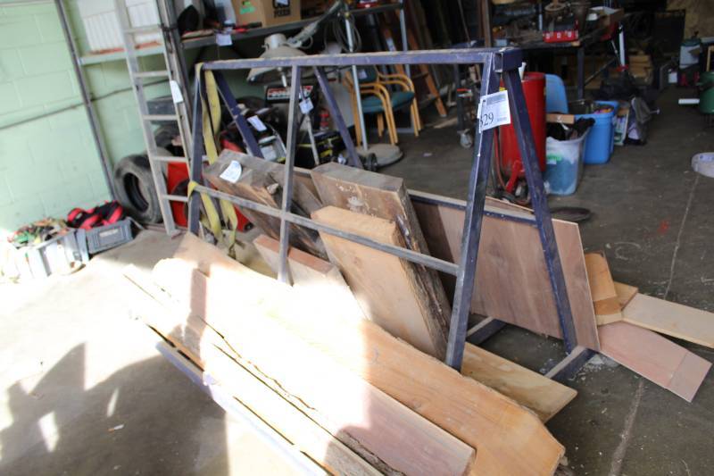 lot 329 image: Metal Storage Rack