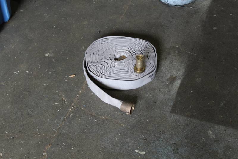 lot 349 image: Fire Hose w Nozzle