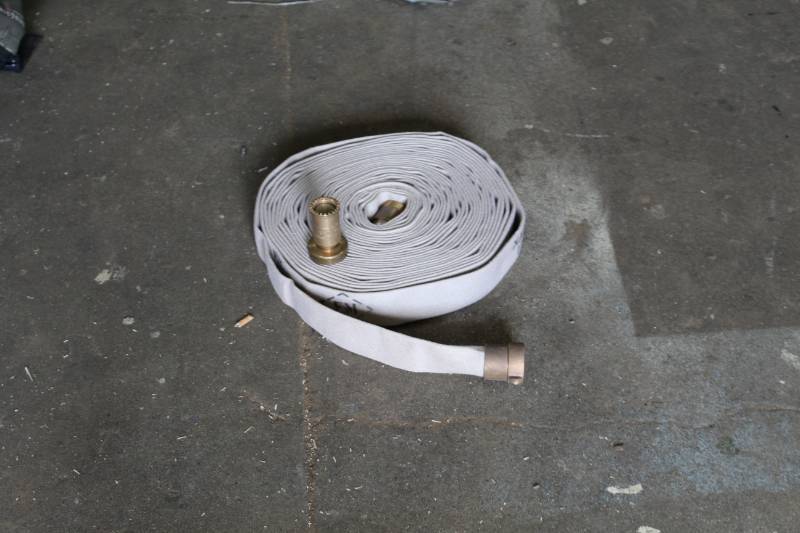 lot 345 image: Fire Hose w Nozzle