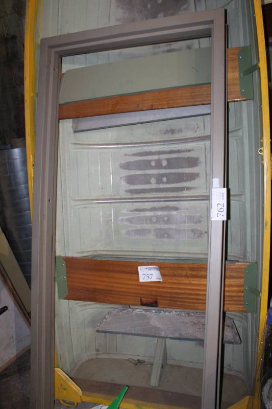lot 762 image: Metal Door Frame