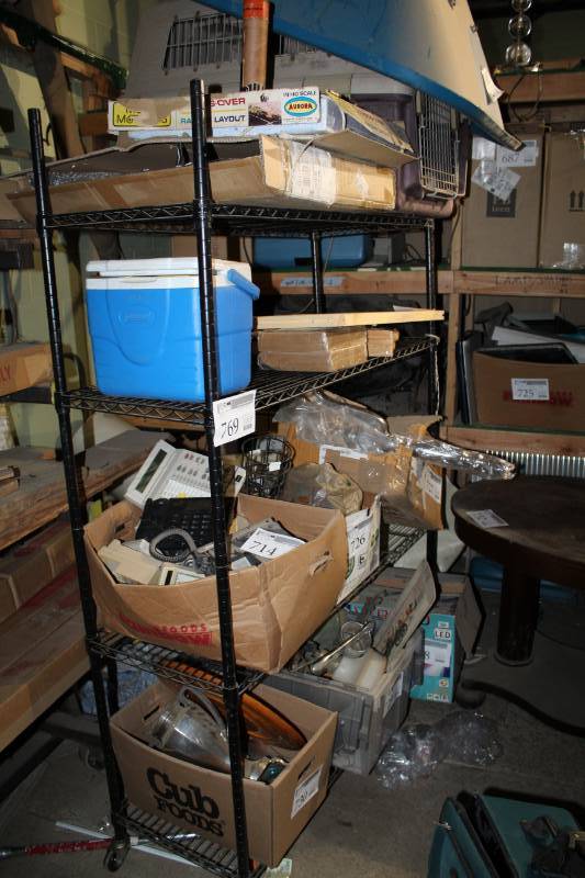 lot 769 image: Rolling Storage Rack
