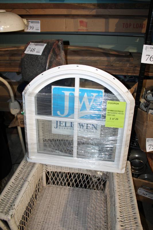 lot 754 image: Lot of (5) JW 24x24in. Windows