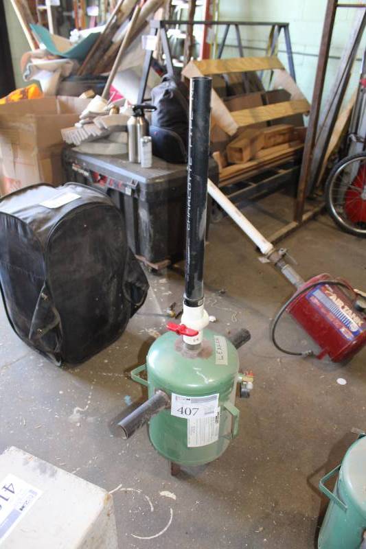 lot 407 image: Lot of (2) Speedaire Compressed Air Cannons