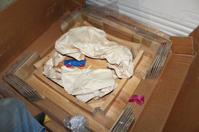 lot 797 image: Wood End Table