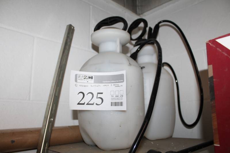 lot 225 image: Lot of (2) Sprayer Bottles