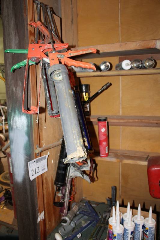 lot 212 image: Caulk Guns