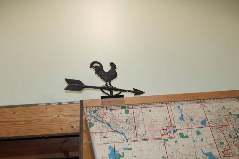 lot 594 image: Rooster Weather Vane