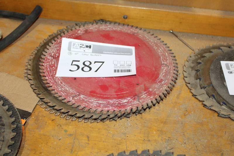 lot 587 image: Lot of (8) Saw Blades