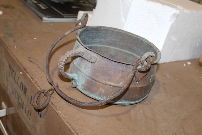 lot 597 image: Cast-Iron Pot