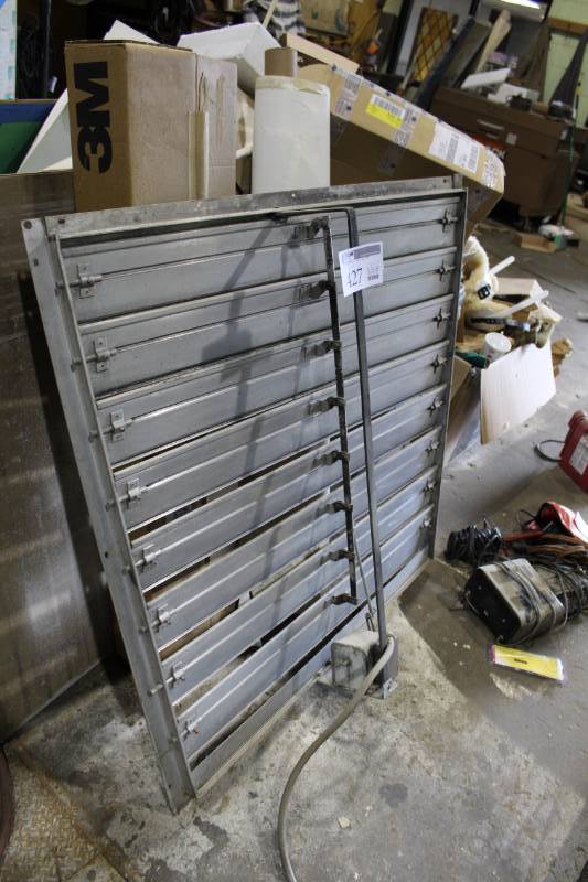 lot 427 image: Industrial Fan Shutter