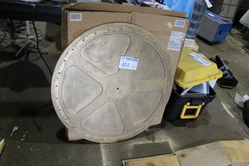 lot 451 image: Wood Wheel
