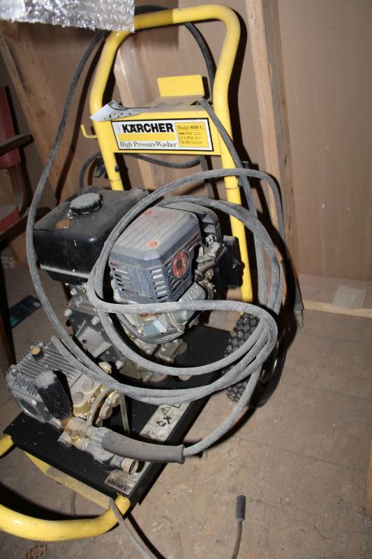lot 833 image: Karcher High Pressure Washer