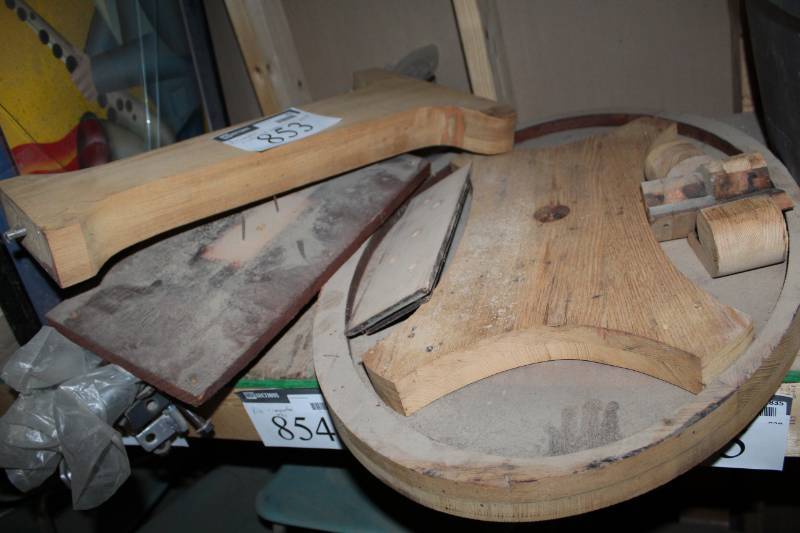 lot 853 image: Custom Wood Table