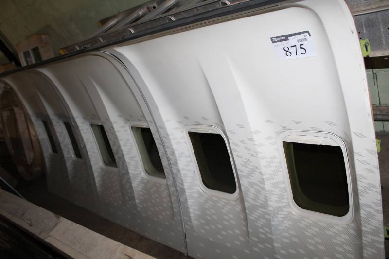 lot 875 image: Airplane Cabin Interior Wall
