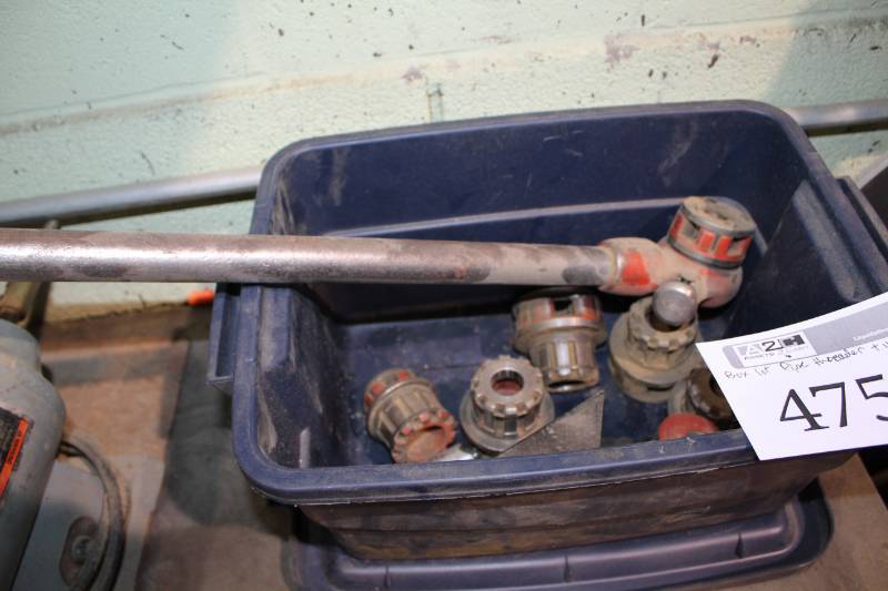 lot 475 image: Pipe Threader w Attachments