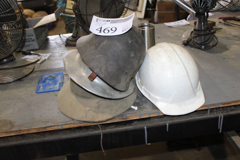 lot 469 image: Lot of (4) Vintage Hard Hats