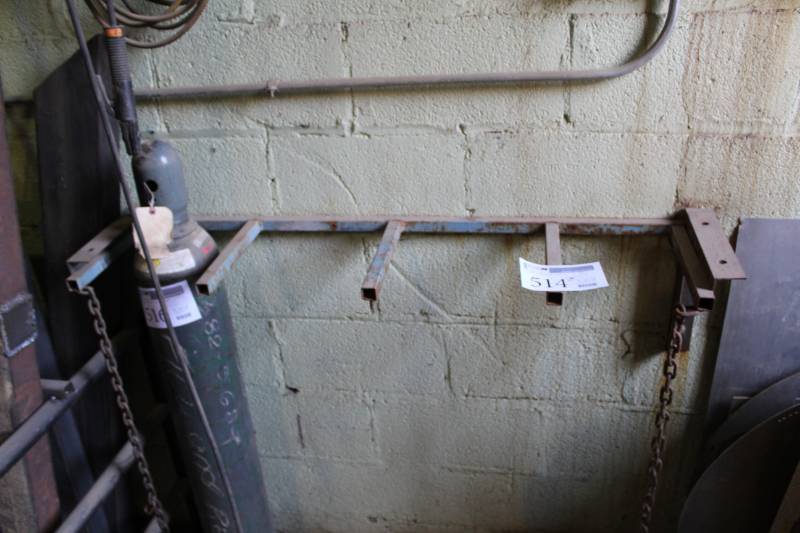 lot 514 image: Lot of (3) Wall-Mounted Racks