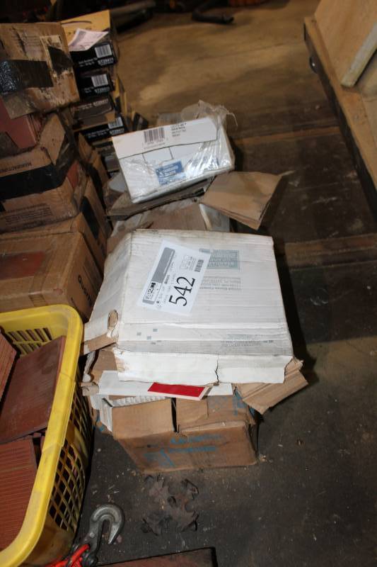 lot 542 image: Lot of (4) Boxes of Ceramic Tile