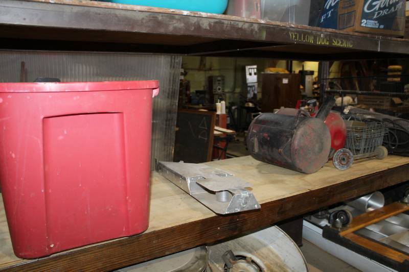 lot 544 image: Hardware, Paint Supplies, Air Tanks