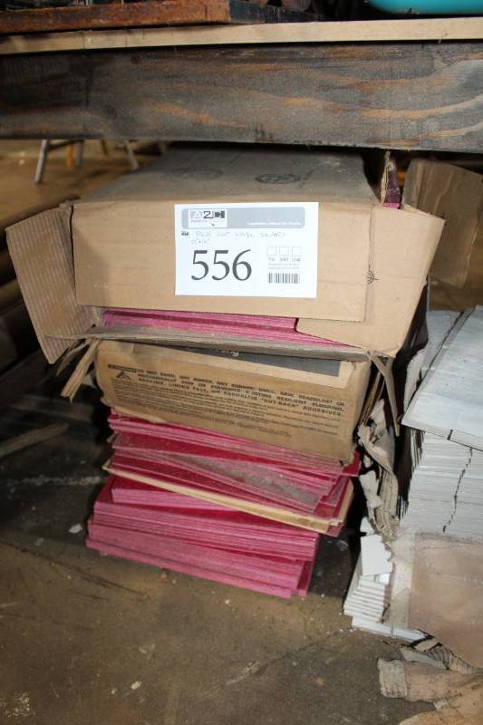 lot 556 image: Vinyl Tiles