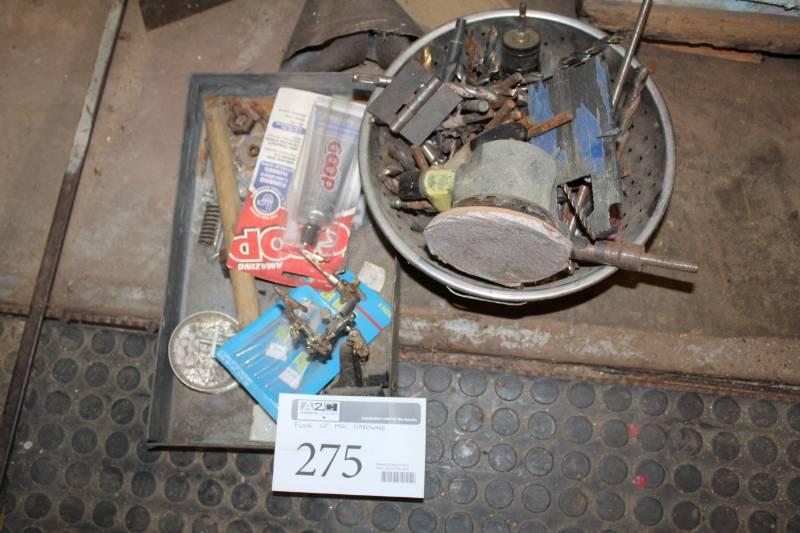 lot 275 image: Hardware, Drill Bits, Misc