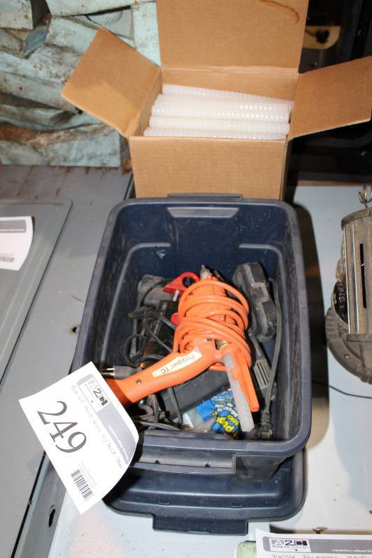 lot 249 image: Glue Guns, Glue Sticks
