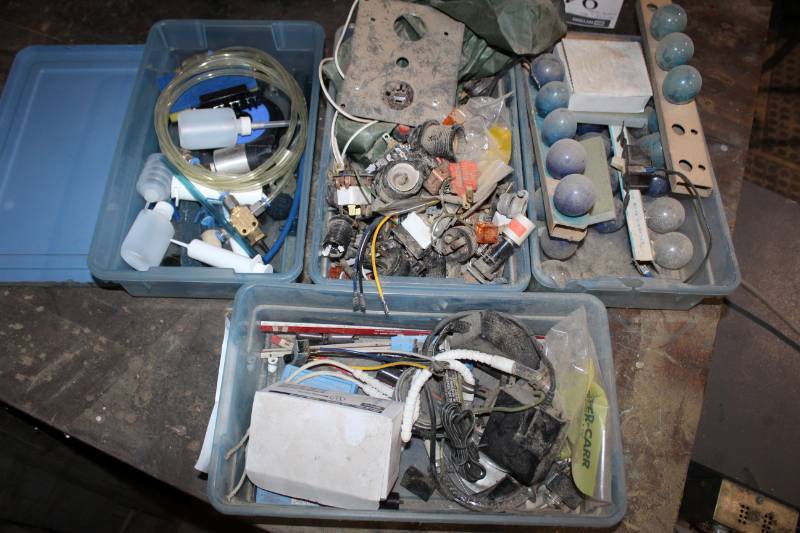 lot 180 image: Hardware, Materials, Light Bulbs, Misc.