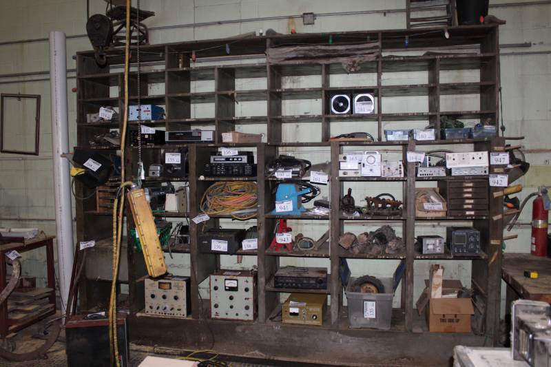 lot 942 image: Cubby Shelving Unit