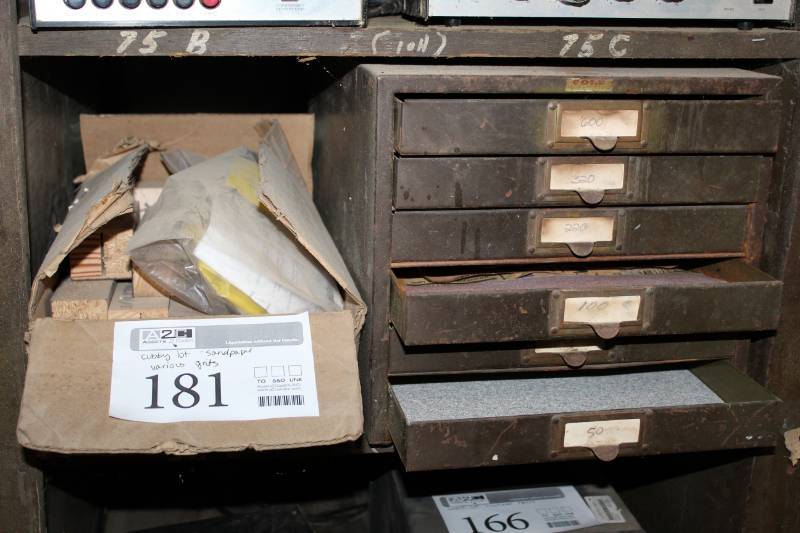 lot 181 image: Sandpaper