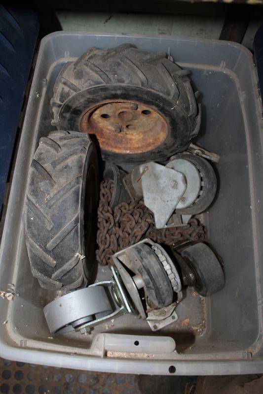 lot 135 image: Misc. Wheels, Casters
