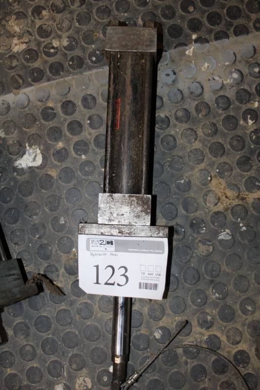 lot 123 image: Hydraulic Press
