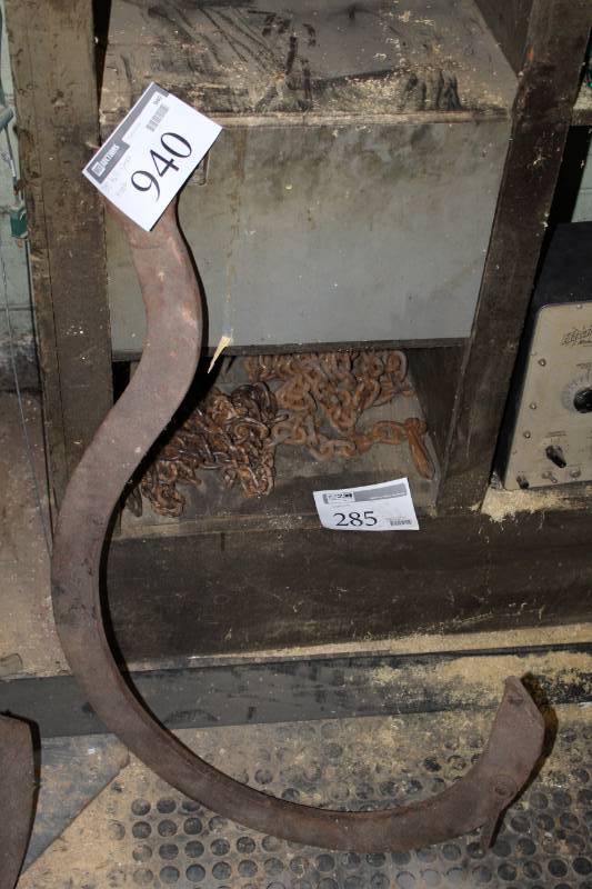 lot 940 image: Steel Hook