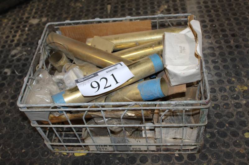 lot 921 image: Brass Pipe, Hardware