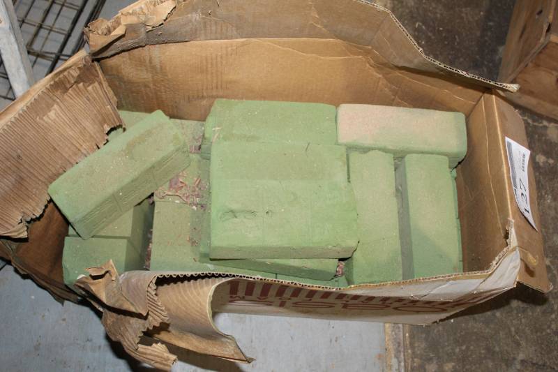 lot 127 image: Floral Foam Blocks